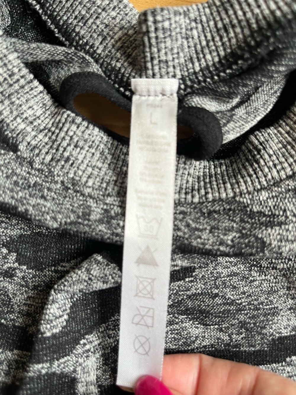Camo Seamless Crop Top Open Back Gym Y2K L - Picture 3 of 8